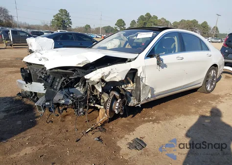 2017 Mercedes-Benz S 550 z USA, uszkodzony, nr VIN WDDUG8CB1HA306032